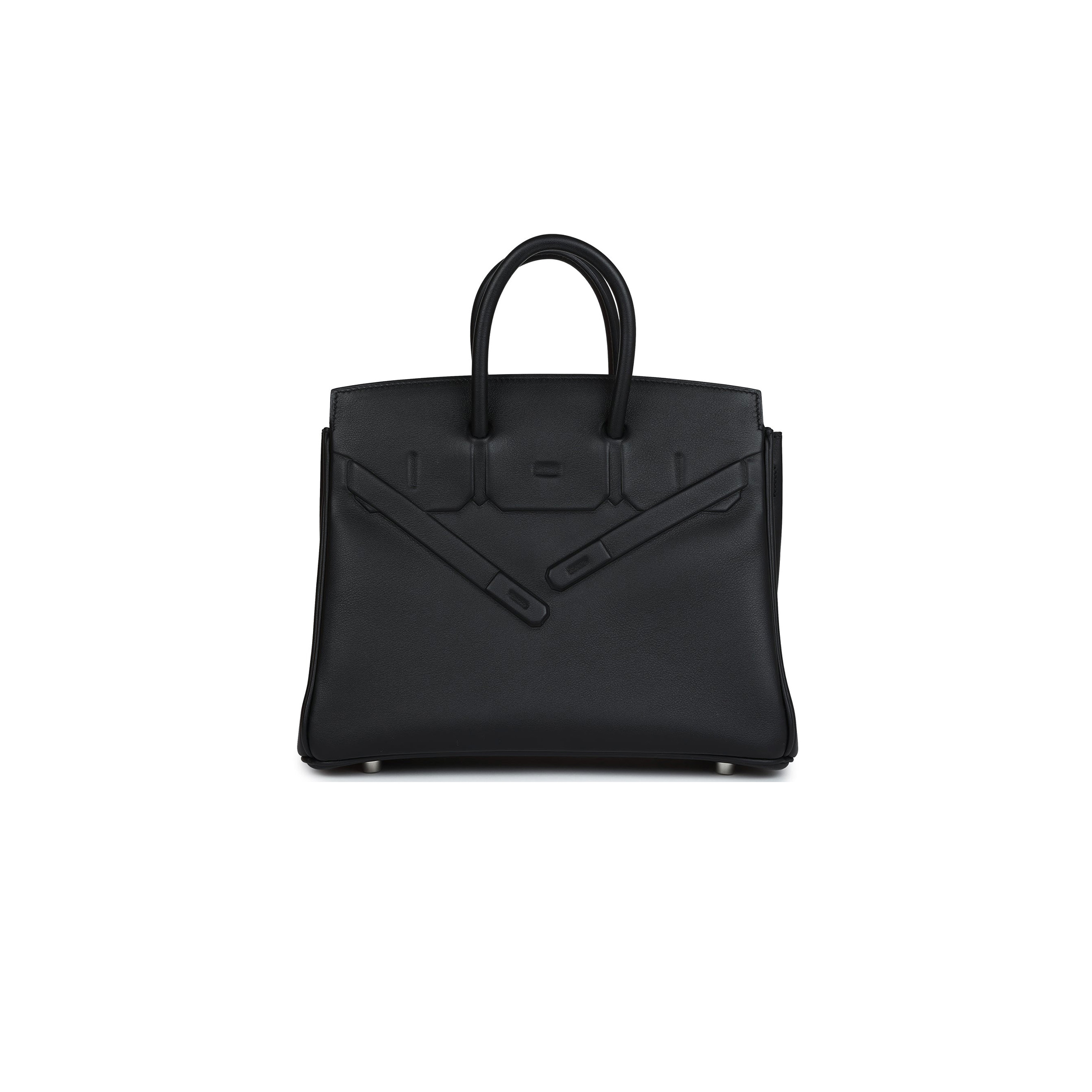 H**mes master birkin 25 shadow black bag 276375 (25*20*13cm)